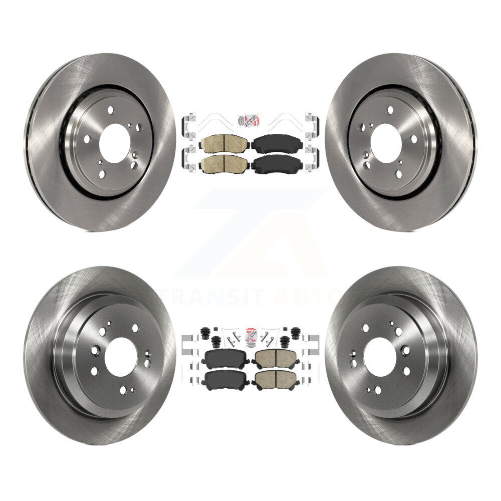 Disc Rotors and Ceramic Brake Pads Kit-K8A-103576 - Kit.bestparts.ca
