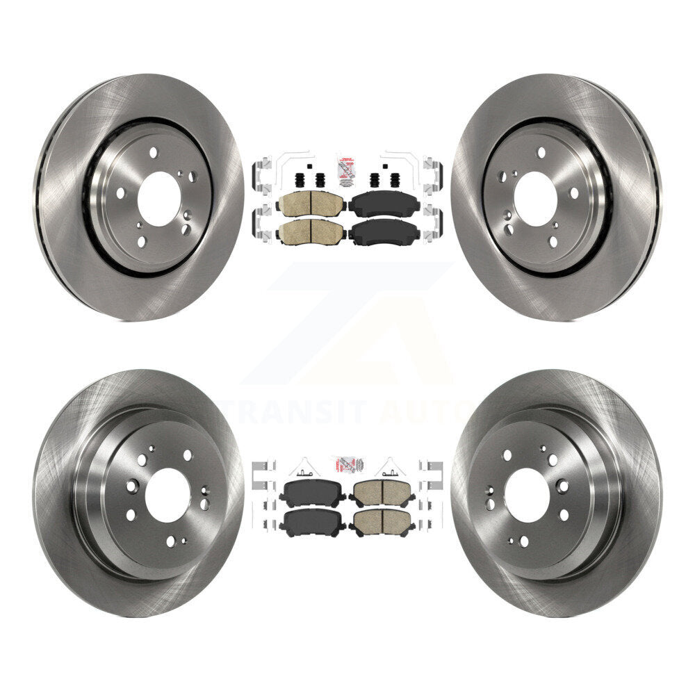 Disc Rotors and Ceramic Brake Pads Kit-K8A-103577 - Kit.bestparts.ca