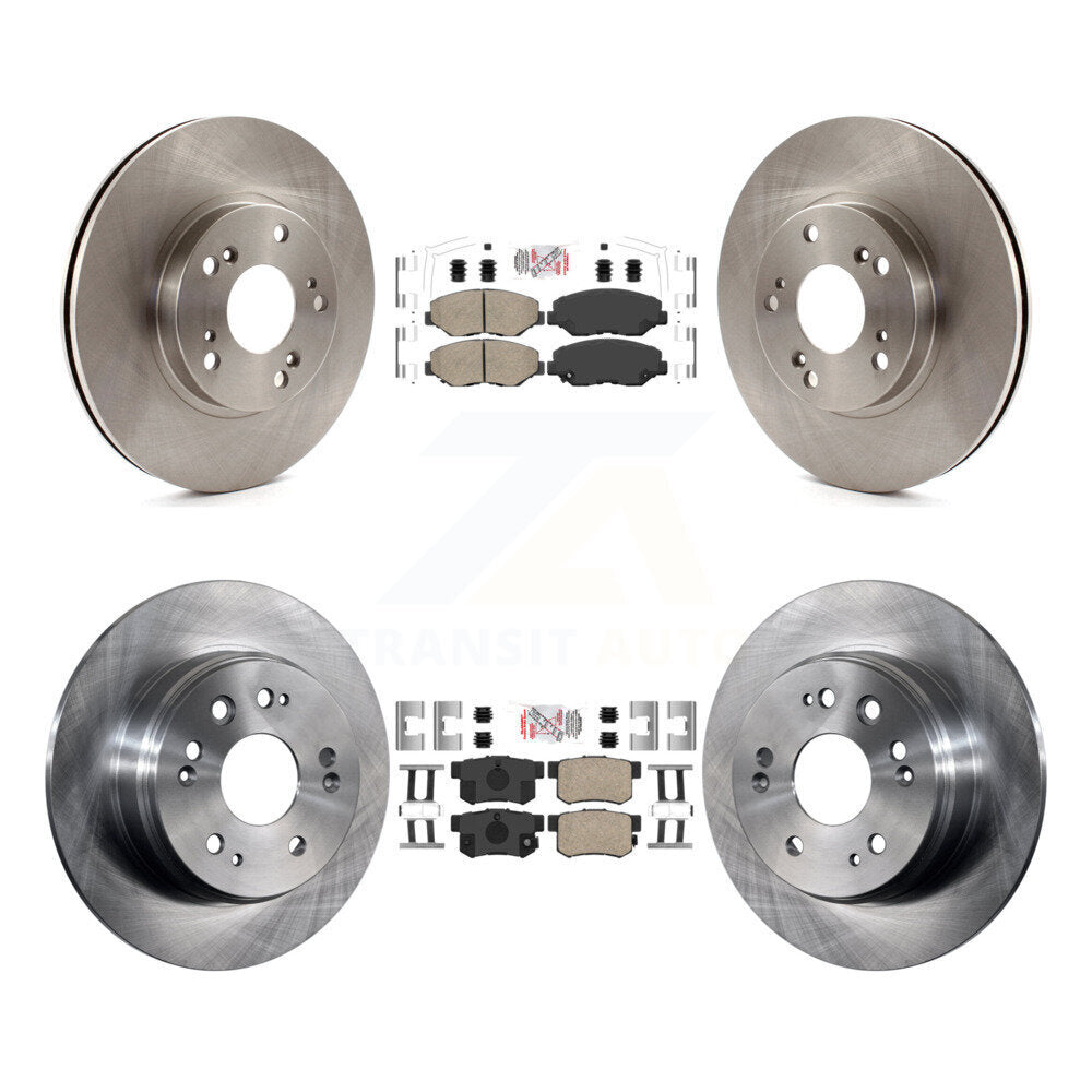 Disc Rotors and Ceramic Brake Pads Kit-K8A-103589 - Kit.bestparts.ca