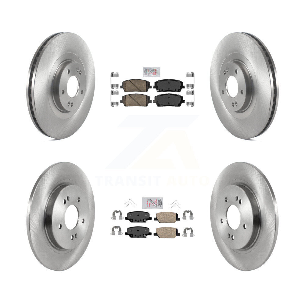Disc Rotors and Ceramic Brake Pads Kit-K8A-103590 - Kit.bestparts.ca
