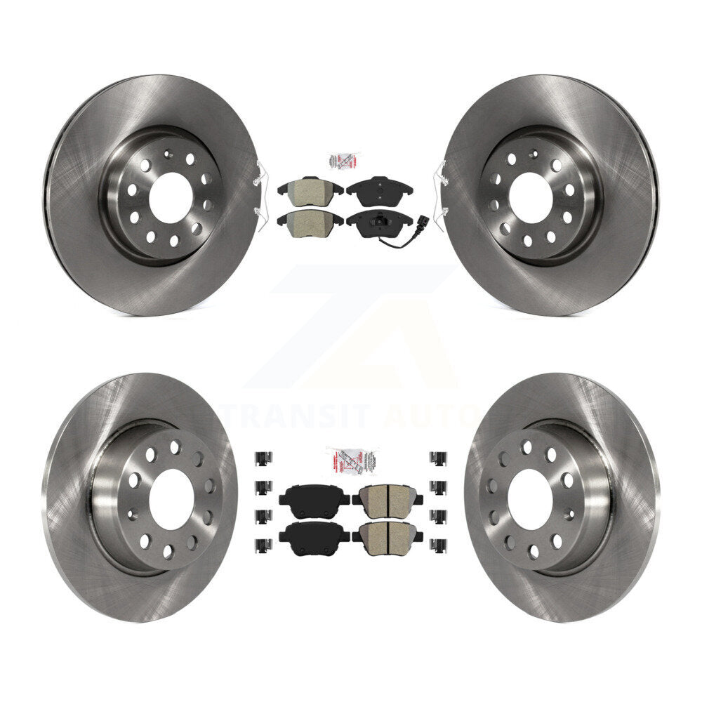 Disc Rotors and Semi-Metallic Brake Pads Kit-K8A-103599 - Kit.bestparts.ca