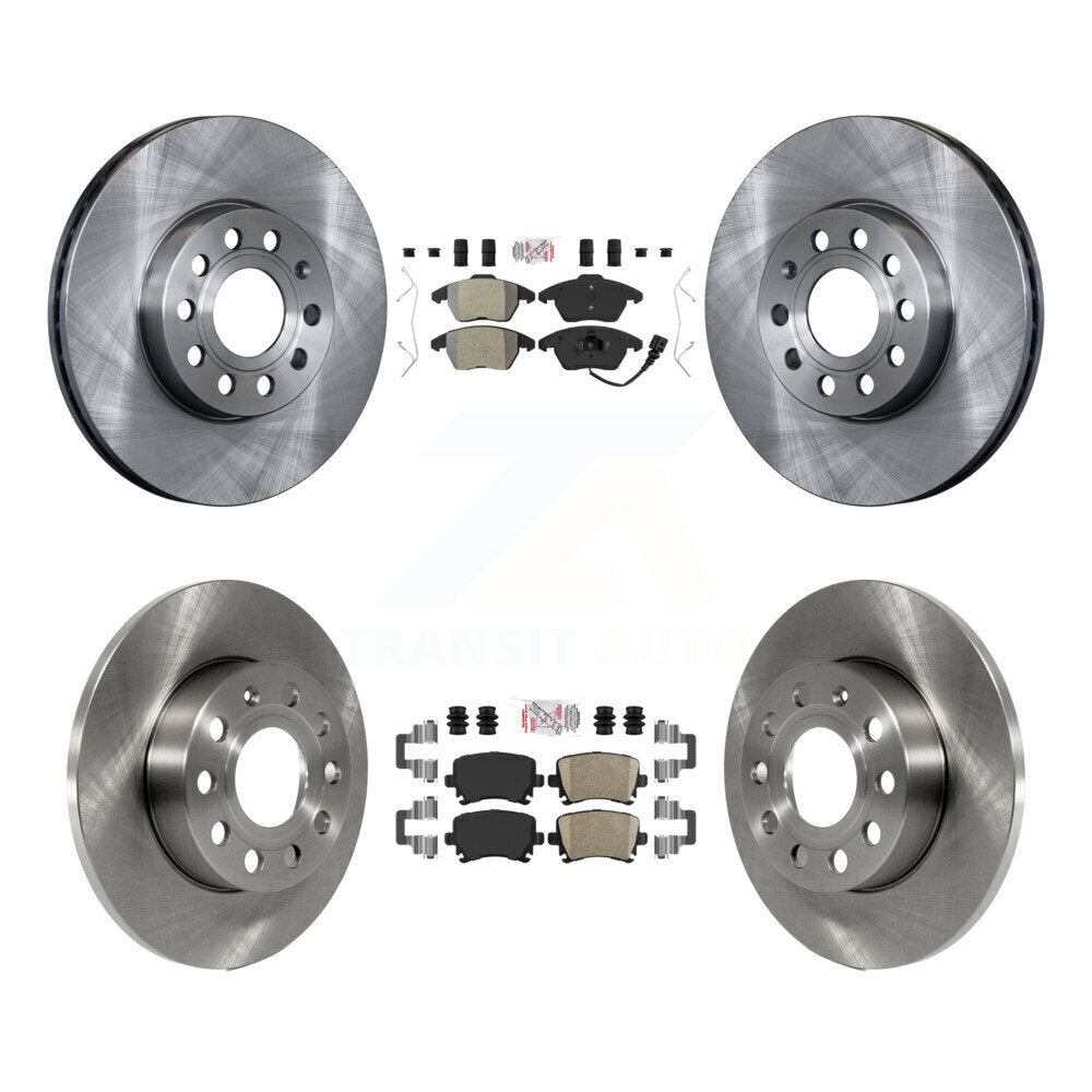 Disc Rotors and Semi-Metallic (Front) & Ceramic (Rear) Brake Pads Kit-K8A-103621 - Kit.bestparts.ca Kit.bestparts.ca