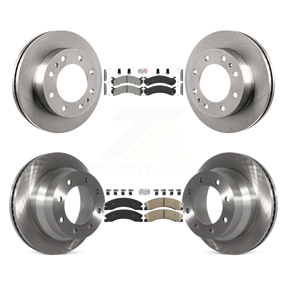 Disc Rotors and Semi-Metallic (Front) & Ceramic (Rear) Brake Pads Kit-K8A-103646 - Kit.bestparts.ca Kit.bestparts.ca