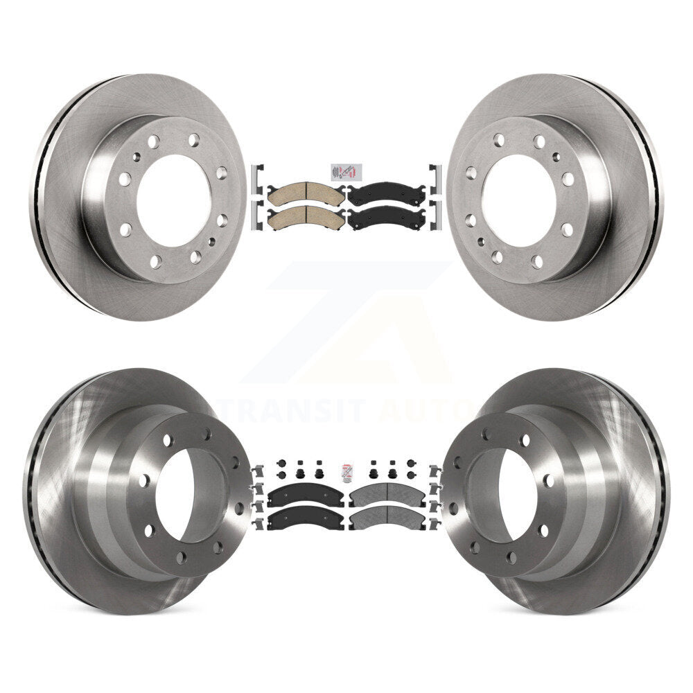 Disc Rotors and Ceramic (Front) & Semi-Metallic (Rear) Brake Pads Kit-K8A-103652 - Kit.bestparts.ca Kit.bestparts.ca