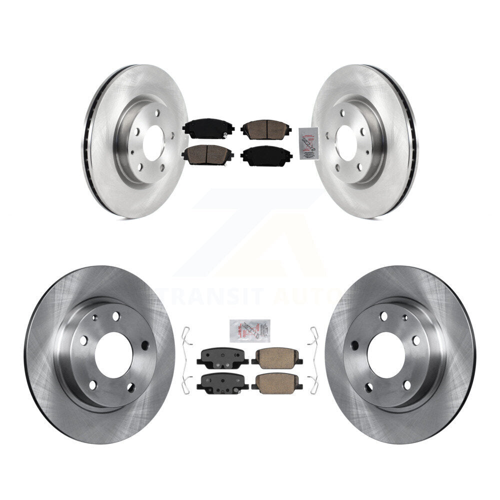Disc Rotors and Ceramic Brake Pads Kit-K8A-103654 - Kit.bestparts.ca