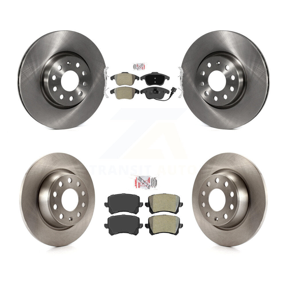 Disc Rotors and Semi-Metallic Brake Pads Kit-K8A-103657 - Kit.bestparts.ca