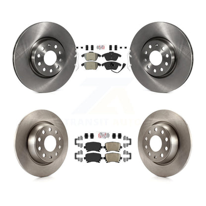 Disc Rotors and Semi-Metallic (Front) & Ceramic (Rear) Brake Pads Kit-K8A-103660 - Kit.bestparts.ca