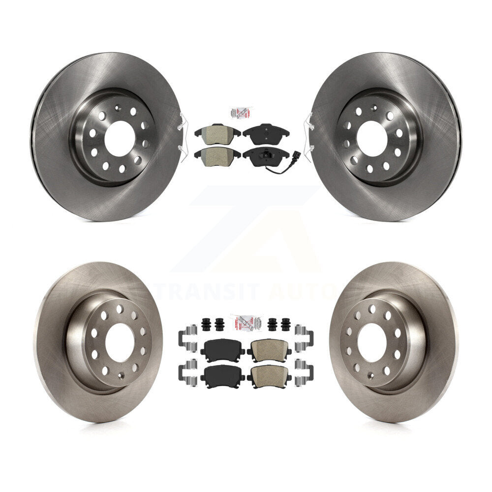Disc Rotors and Semi-Metallic (Front) & Ceramic (Rear) Brake Pads Kit-K8A-103663 - Kit.bestparts.ca Kit.bestparts.ca
