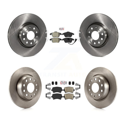 Disc Rotors and Semi-Metallic (Front) & Ceramic (Rear) Brake Pads Kit-K8A-103663 - Kit.bestparts.ca