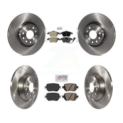 Disc Rotors and Semi-Metallic (Front) & Ceramic (Rear) Brake Pads Kit-K8A-103668 - Kit.bestparts.ca