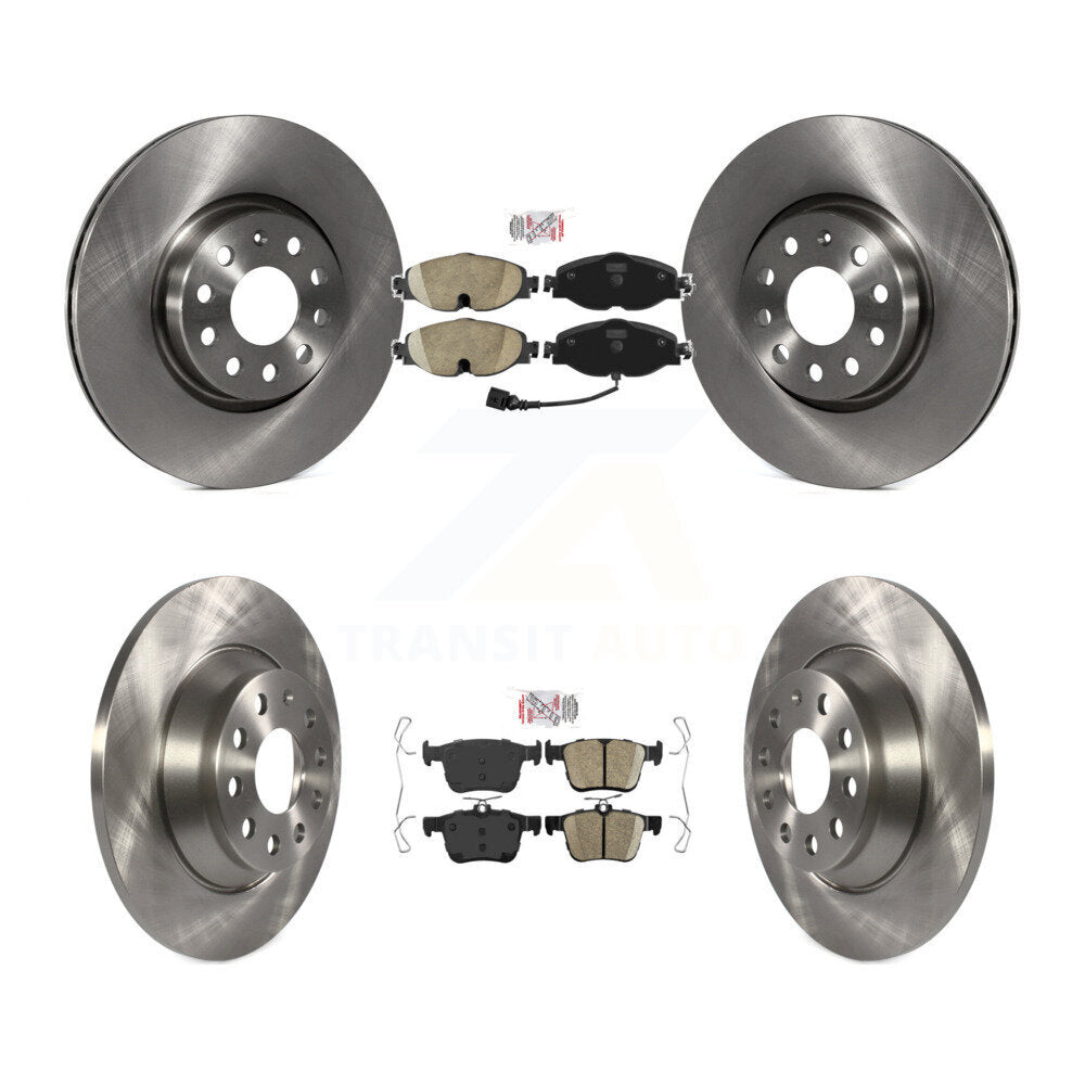 Disc Rotors and Ceramic Brake Pads Kit-K8A-103669 - Kit.bestparts.ca