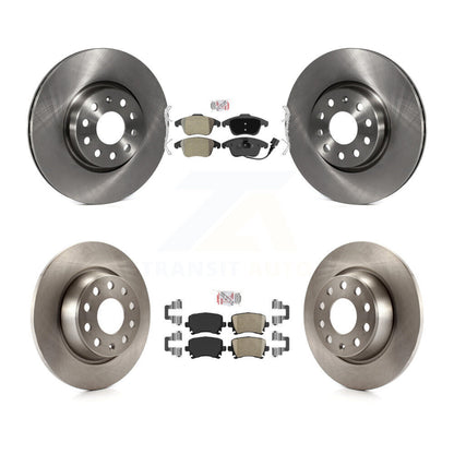 Disc Rotors and Semi-Metallic (Front) & Ceramic (Rear) Brake Pads Kit-K8A-103673 - Kit.bestparts.ca