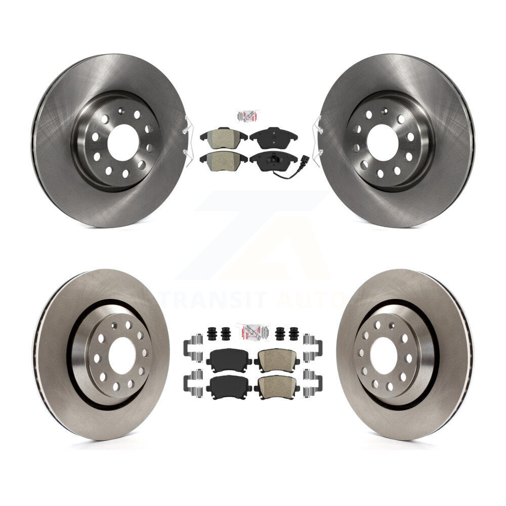 disc rotors and semi metallic front ceramic rear brake pads-k8a-103675 - Kit.bestparts.ca Kit.bestparts.ca