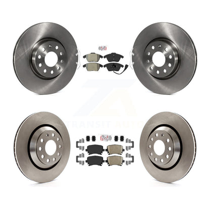 disc rotors and semi metallic front ceramic rear brake pads-k8a-103675 - Kit.bestparts.ca