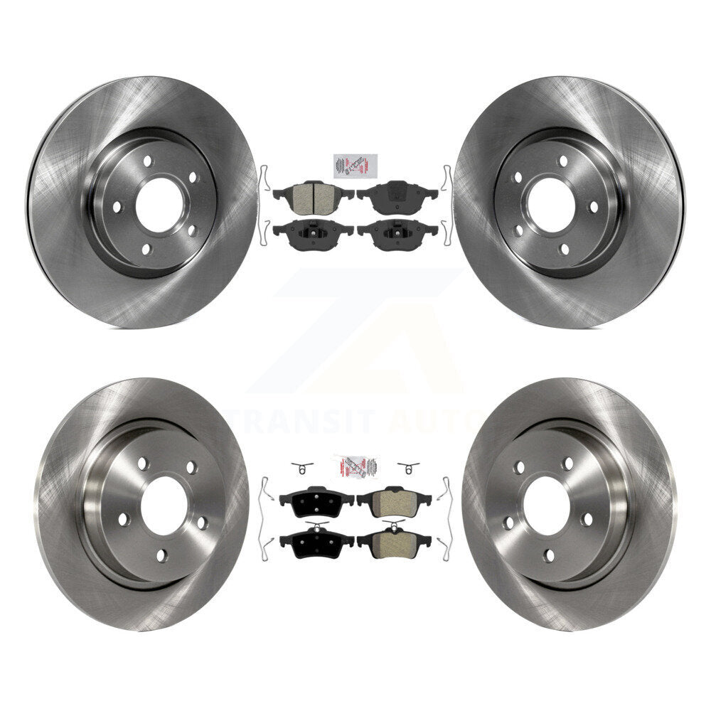Disc Rotors and Semi-Metallic Brake Pads Kit-K8A-103677 - Kit.bestparts.ca