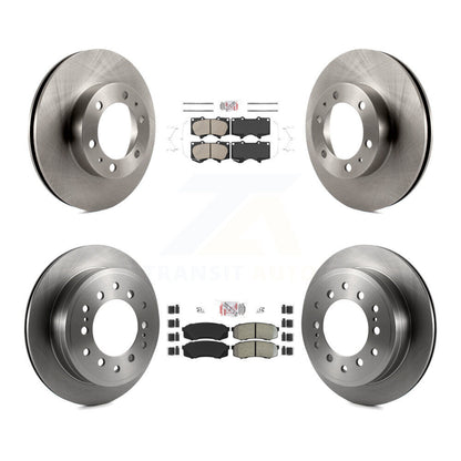 Disc Rotors and Ceramic (Front) & Semi-Metallic (Rear) Brake Pads Kit-K8A-103689 - Kit.bestparts.ca