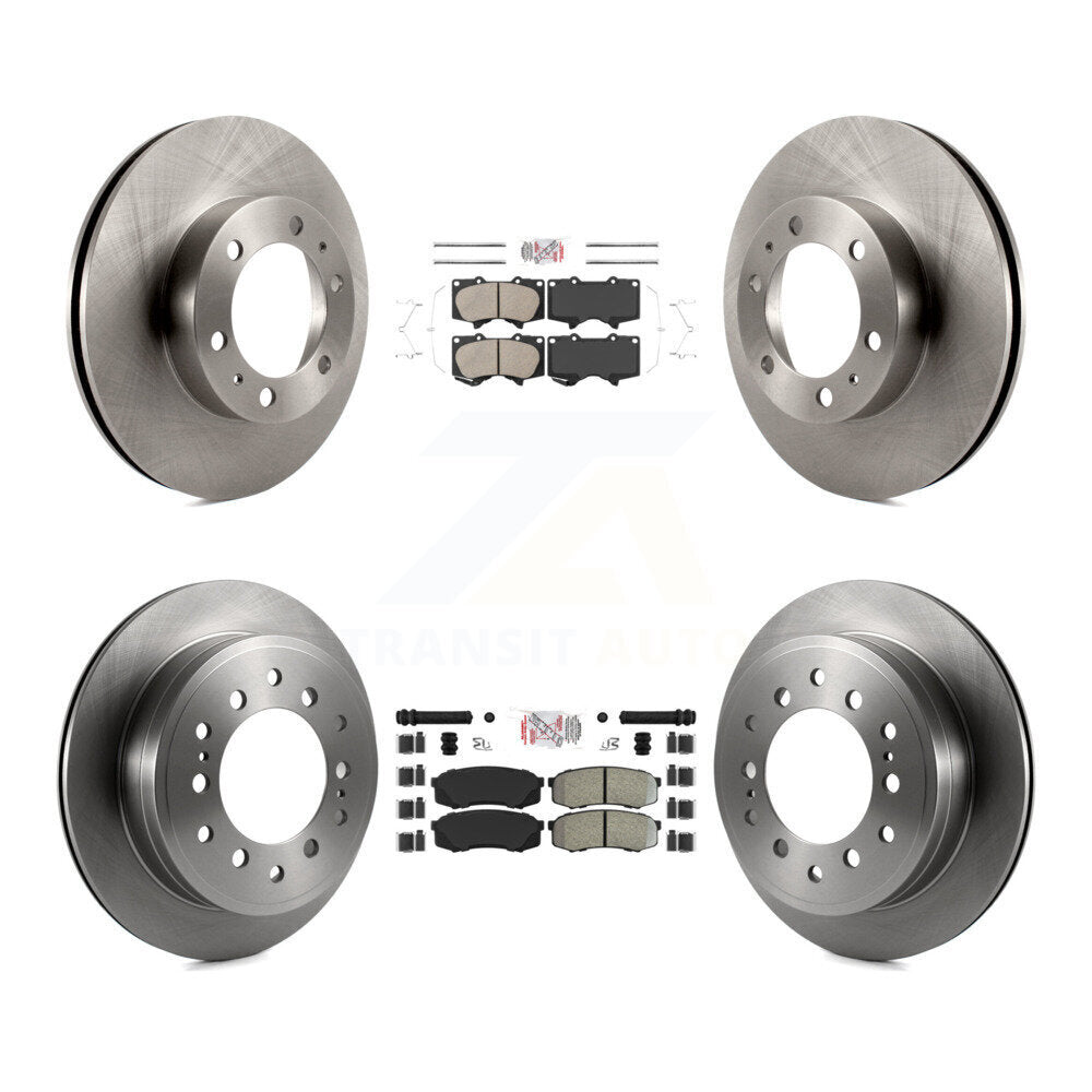 Disc Rotors and Ceramic (Front) & Semi-Metallic (Rear) Brake Pads Kit-K8A-103690 - Kit.bestparts.ca Kit.bestparts.ca