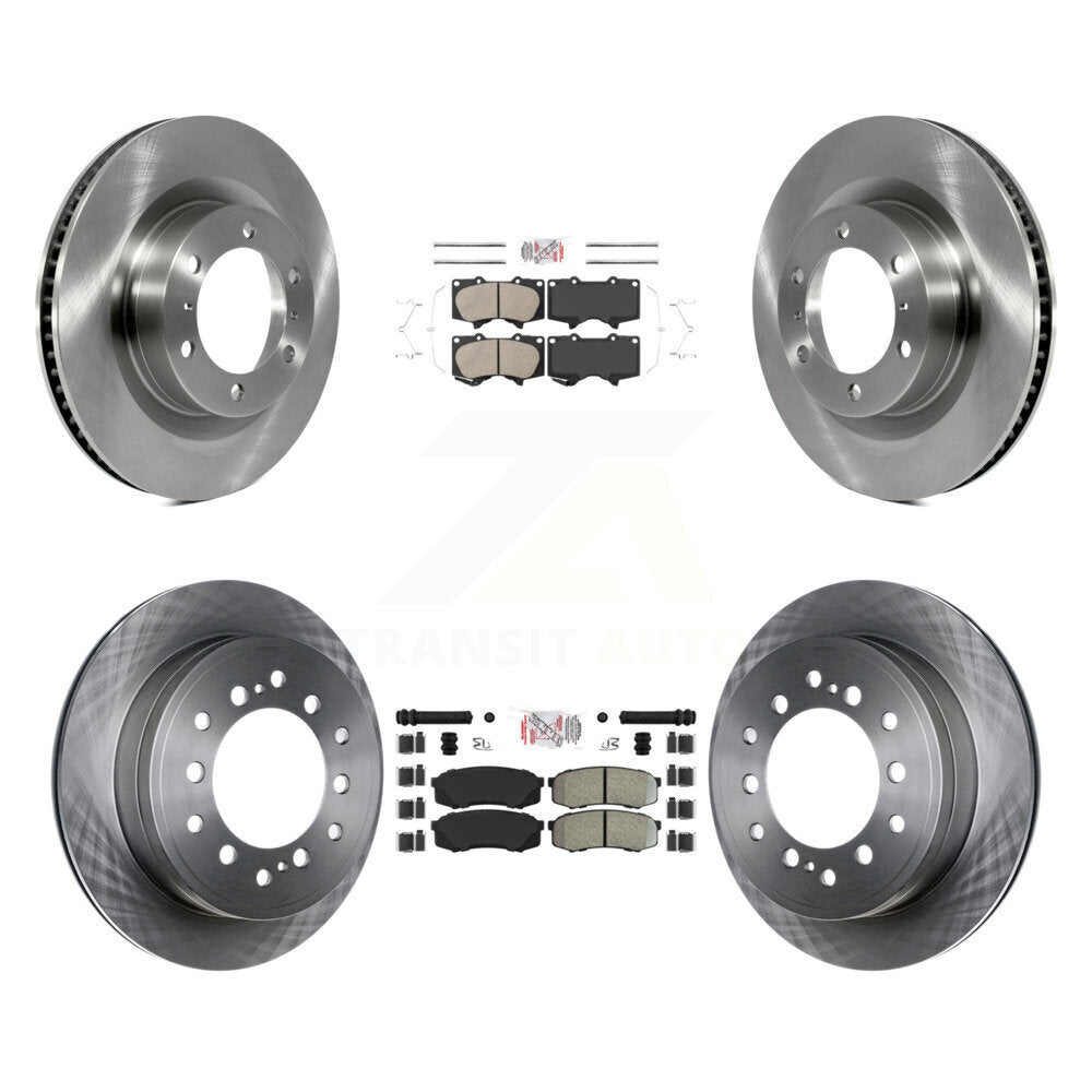 Disc Rotors and Ceramic (Front) & Semi-Metallic (Rear) Brake Pads Kit-K8A-103702 - Kit.bestparts.ca Kit.bestparts.ca