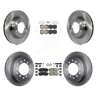 Disc Rotors and Ceramic (Front) & Semi-Metallic (Rear) Brake Pads Kit-K8A-103702 - Kit.bestparts.ca