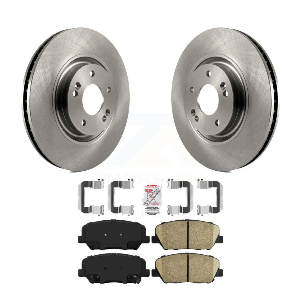 Disc Rotors and Ceramic Brake Pads Kit-K8A-103709 - Kit.bestparts.ca