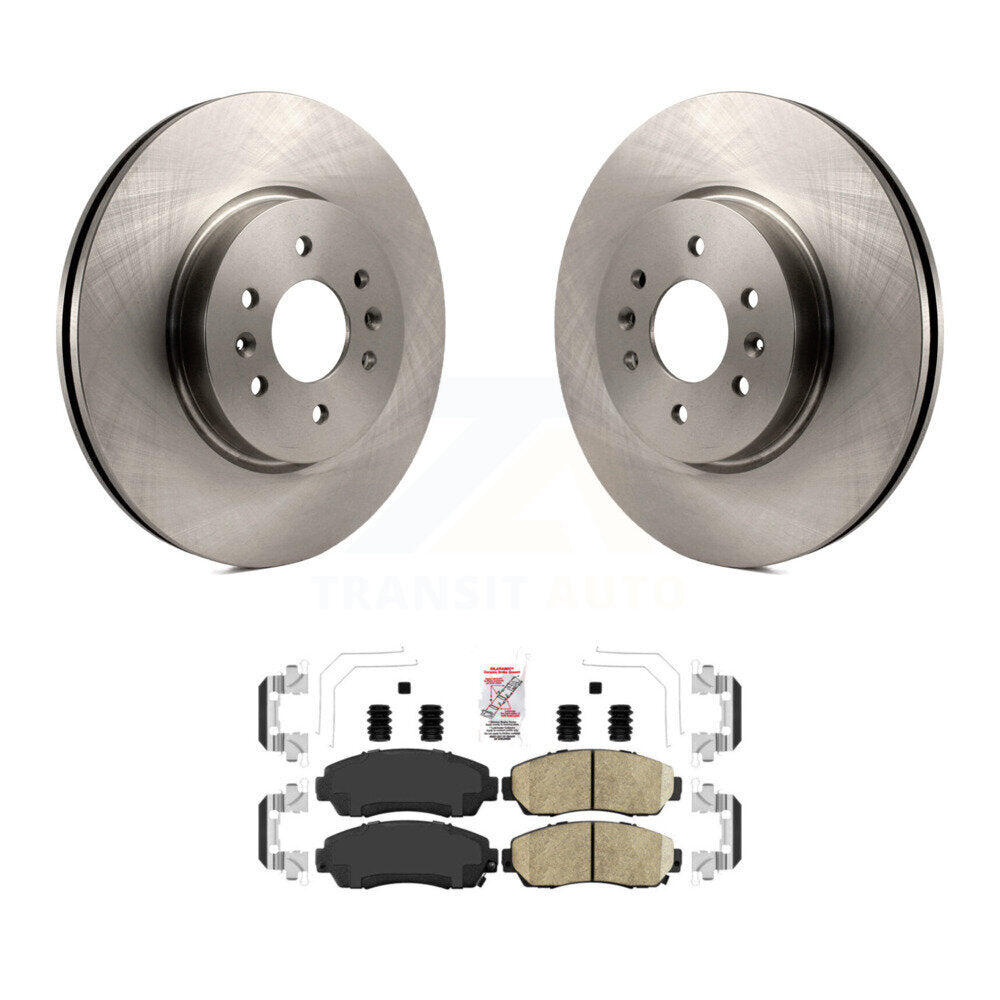 Disc Rotors and Ceramic Brake Pads Kit-K8A-103741 - Kit.bestparts.ca