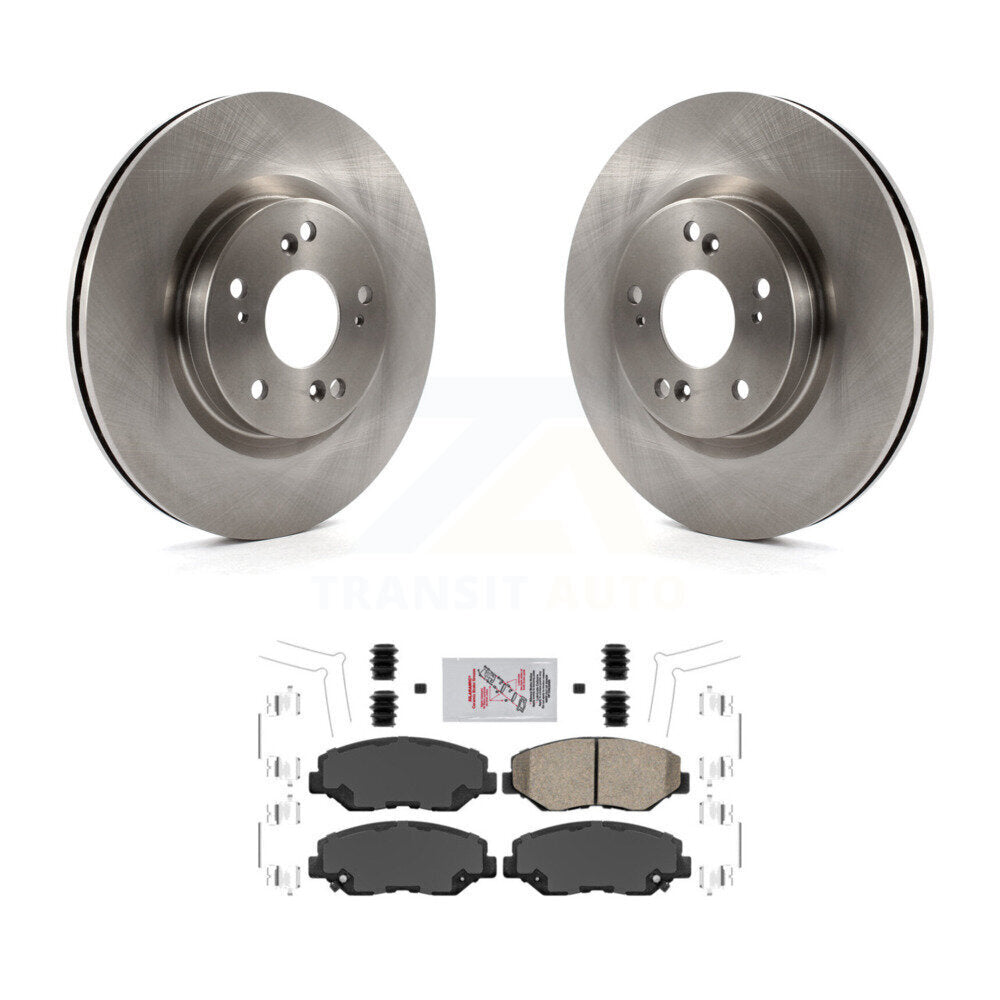 Disc Rotors and Ceramic Brake Pads Kit-K8A-103745 - Kit.bestparts.ca