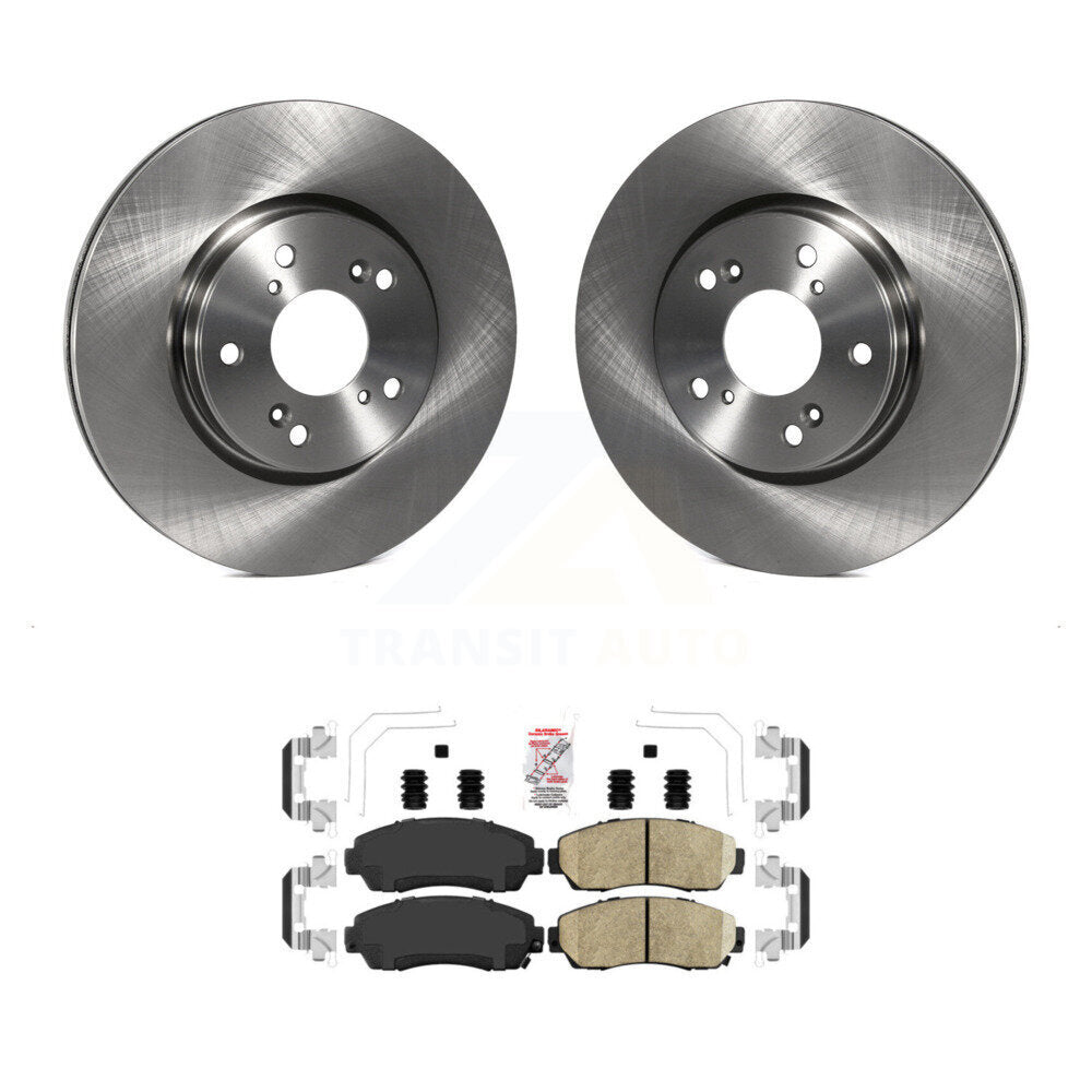 Disc Rotors and Ceramic Brake Pads Kit-K8A-103759 - Kit.bestparts.ca