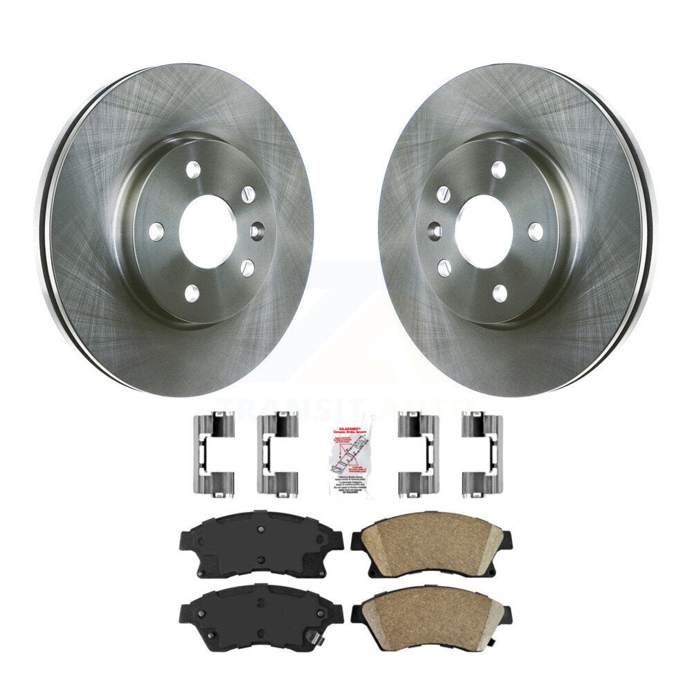 Disc Rotors and Ceramic Brake Pads Kit-K8A-103764 - Kit.bestparts.ca
