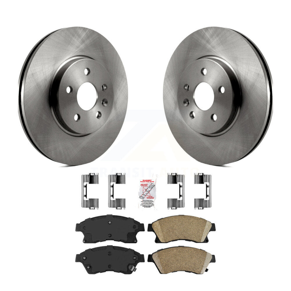 Disc Rotors and Ceramic Brake Pads Kit-K8A-103766 - Kit.bestparts.ca