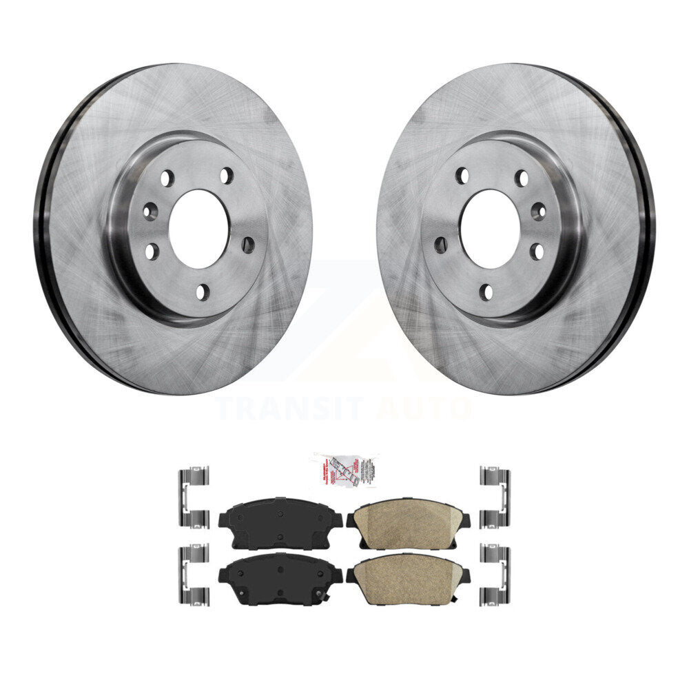 Disc Rotors and Ceramic Brake Pads Kit-K8A-103769 - Kit.bestparts.ca