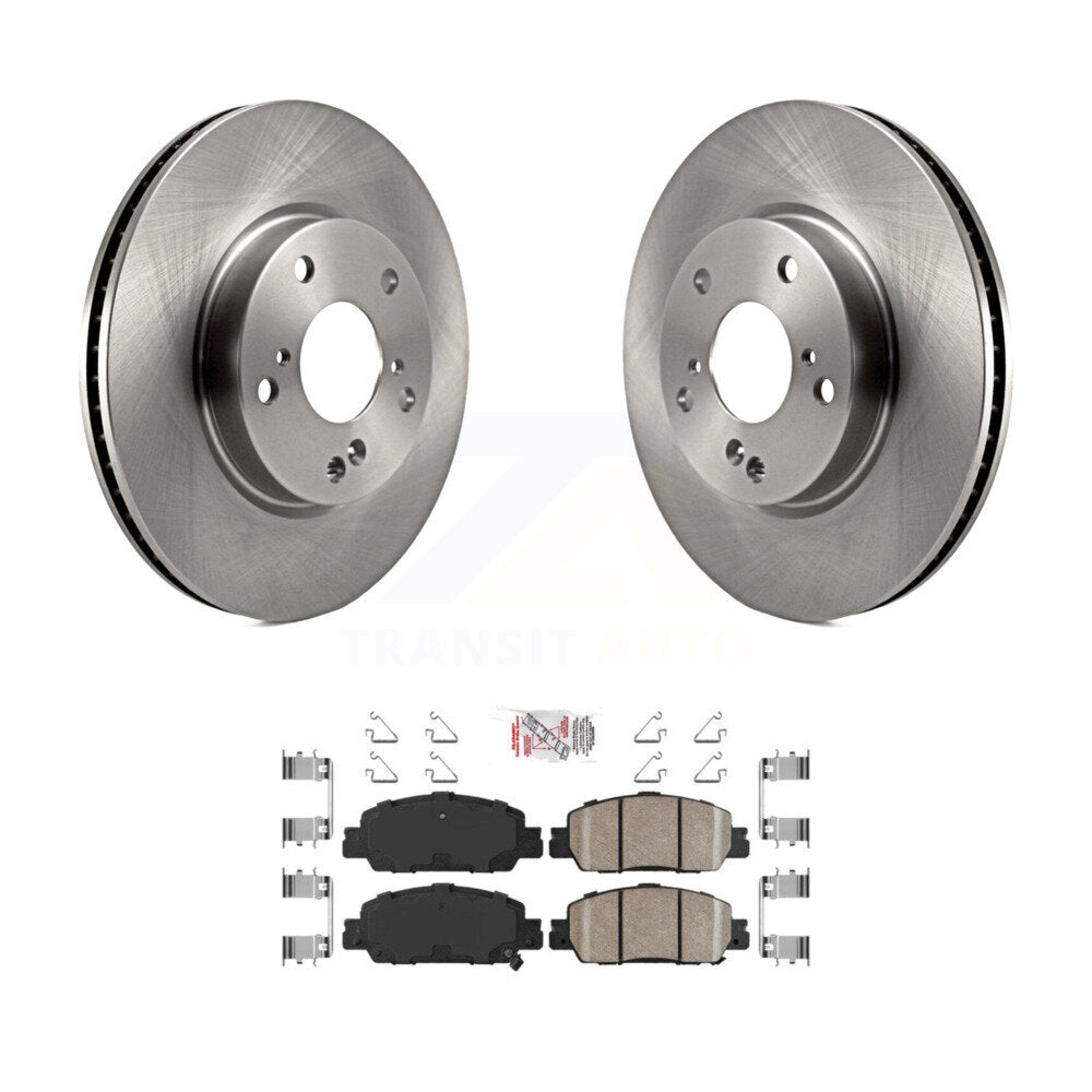 Disc Rotors and Ceramic Brake Pads Kit-K8A-103819 - Kit.bestparts.ca