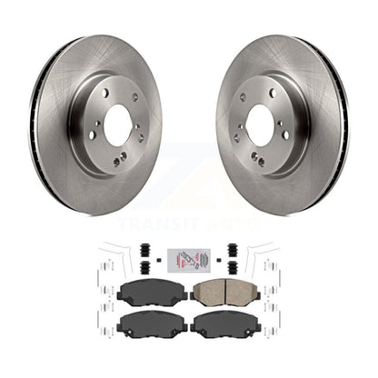 Disc Rotors and Ceramic Brake Pads Kit-K8A-103822 - Kit.bestparts.ca