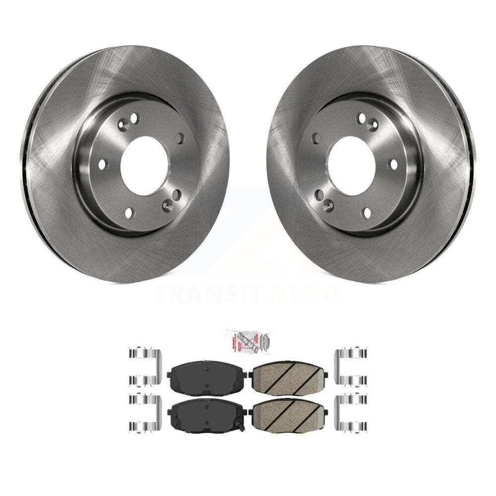 Disc Rotors and Ceramic Brake Pads Kit-K8A-103826 - Kit.bestparts.ca