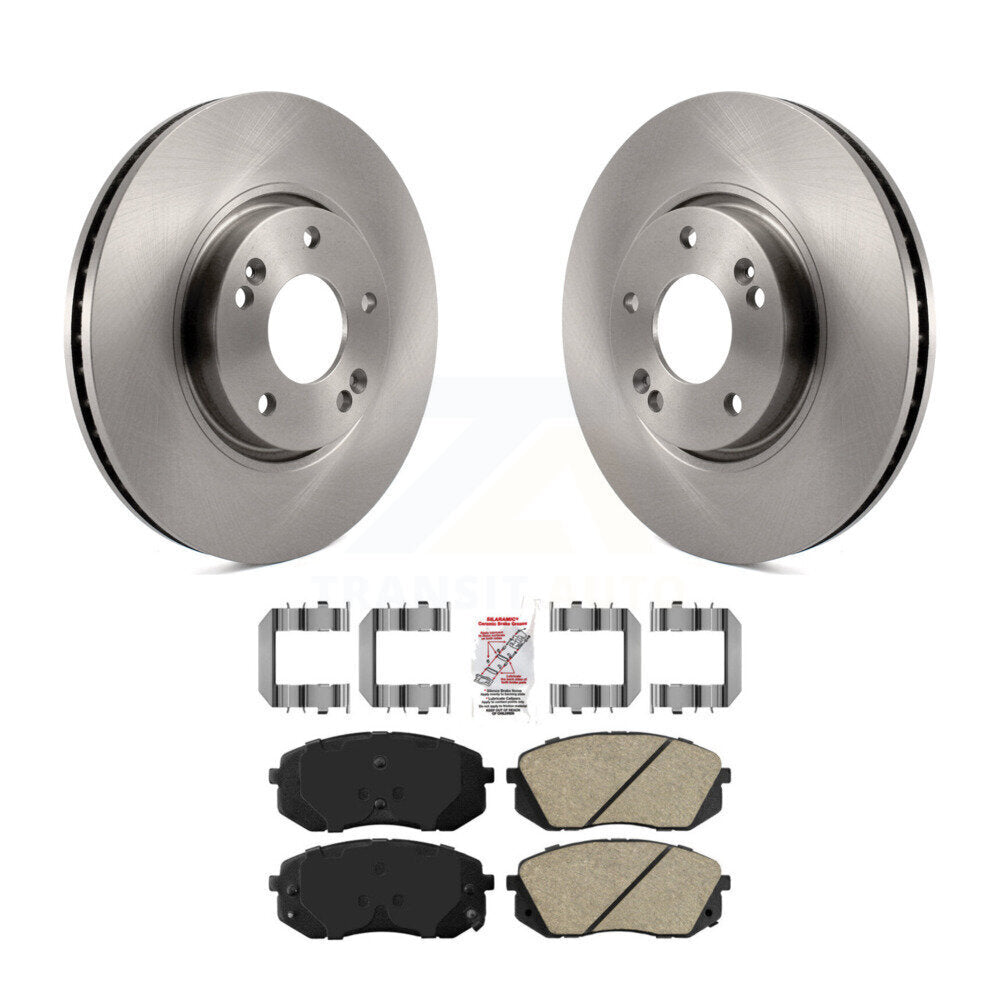 Disc Rotors and Ceramic Brake Pads Kit-K8A-103836 - Kit.bestparts.ca