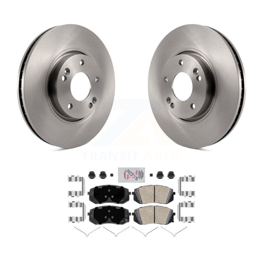 Disc Rotors and Ceramic Brake Pads Kit-K8A-103837 - Kit.bestparts.ca