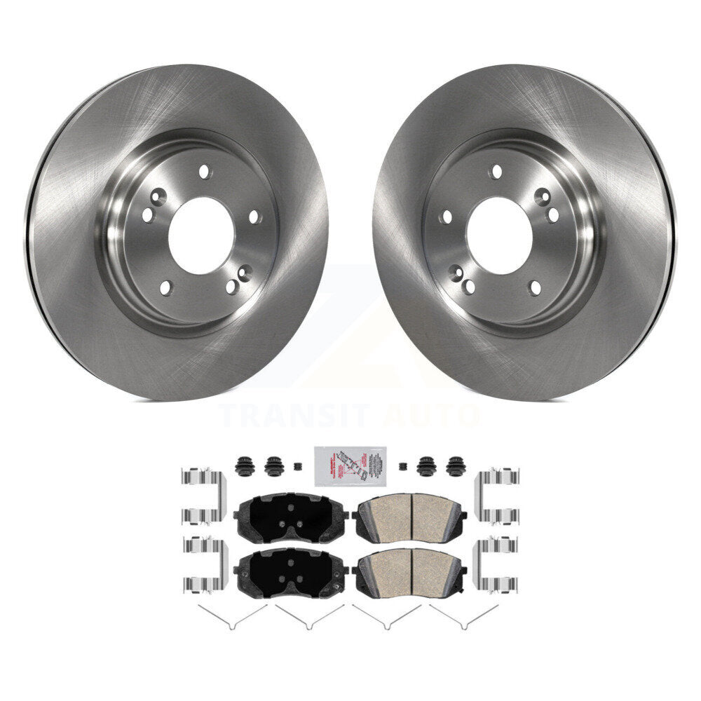 Disc Rotors and Ceramic Brake Pads Kit-K8A-103841 - Kit.bestparts.ca
