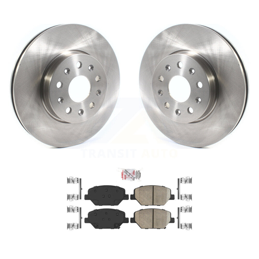 Disc Rotors and Ceramic Brake Pads Kit-K8A-103911 - Kit.bestparts.ca