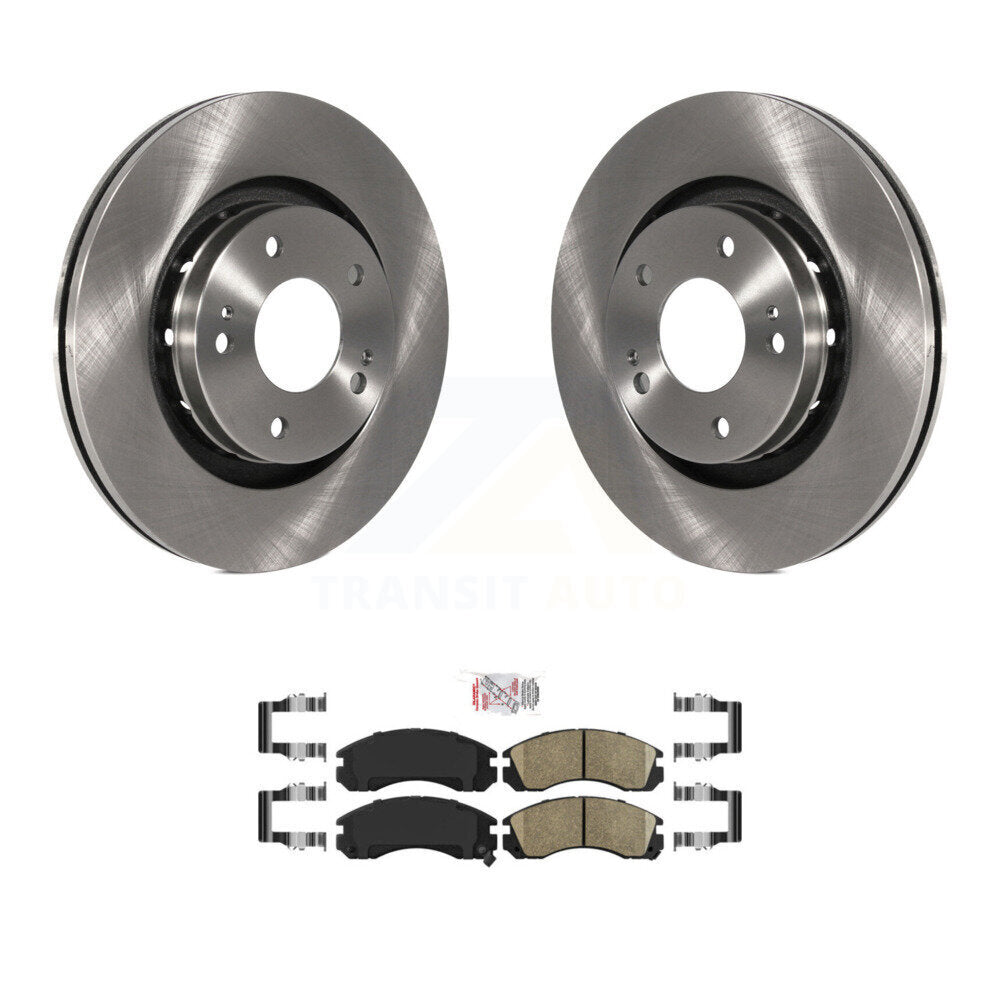 Disc Rotors and Ceramic Brake Pads Kit-K8A-103947 - Kit.bestparts.ca