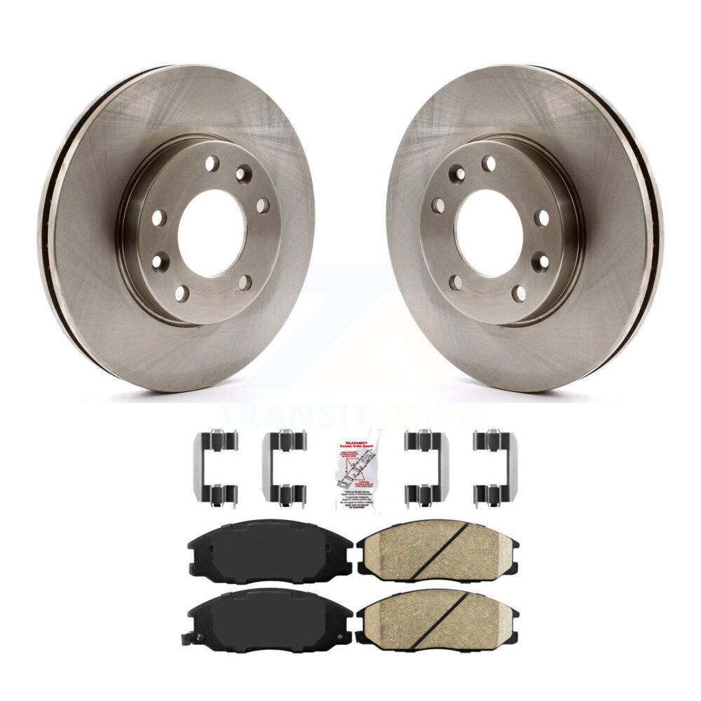 Disc Rotors and Ceramic Brake Pads Kit-K8A-103989 - Kit.bestparts.ca
