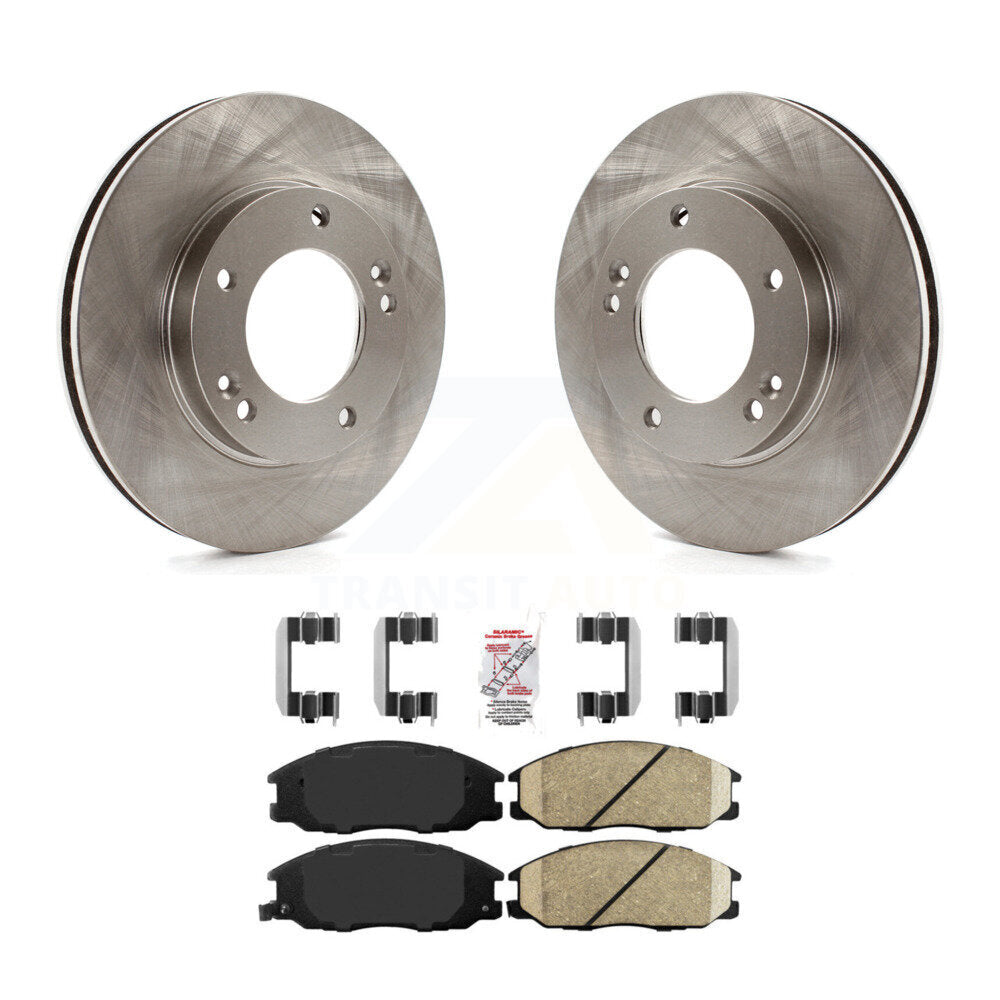 Disc Rotors and Ceramic Brake Pads Kit-K8A-103991 - Kit.bestparts.ca