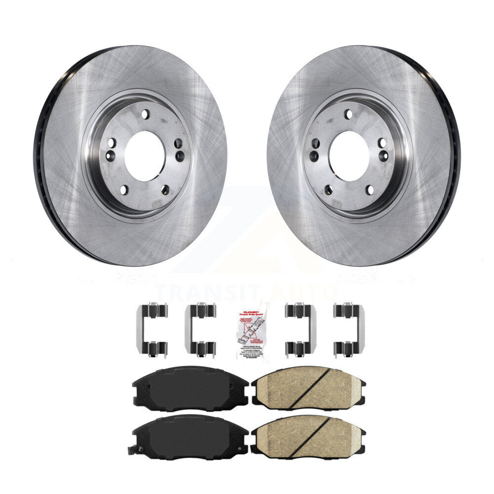 Disc Rotors and Ceramic Brake Pads Kit-K8A-103992 - Kit.bestparts.ca
