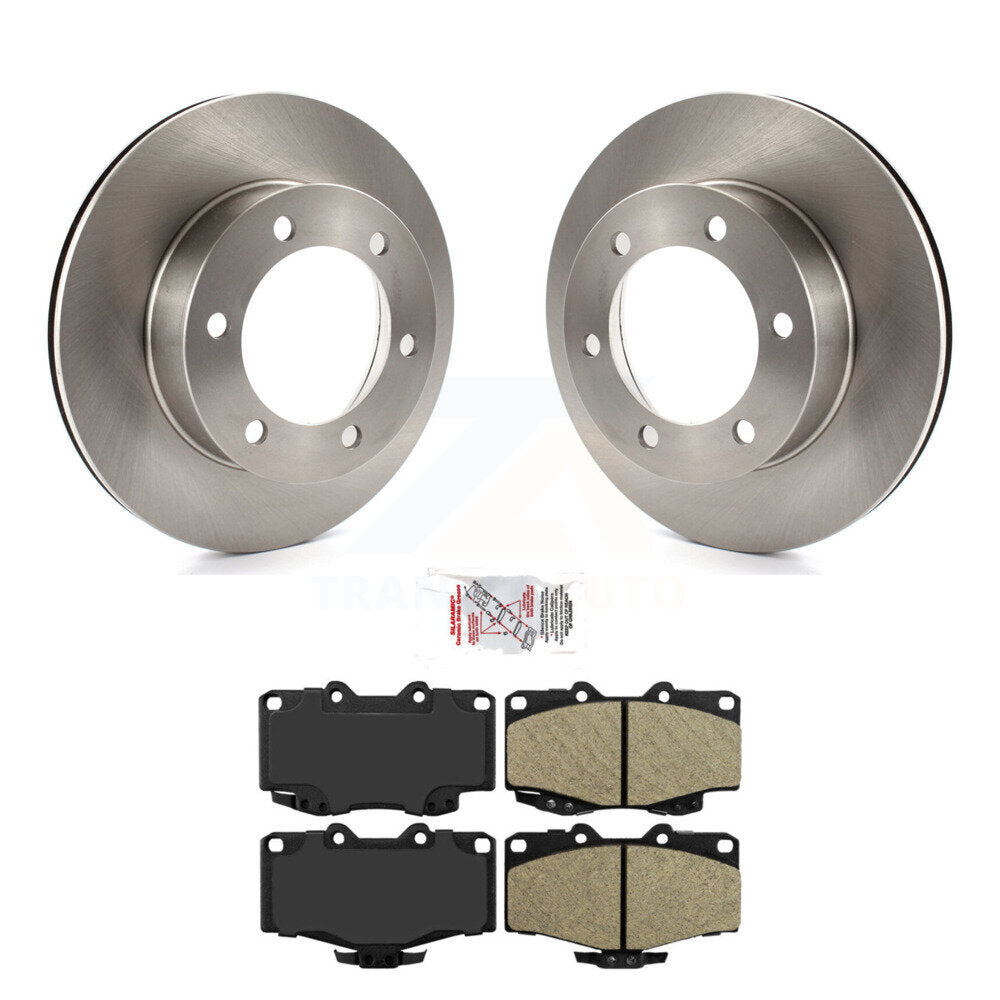 Disc Rotors and Ceramic Brake Pads Kit-K8A-104059 - Kit.bestparts.ca