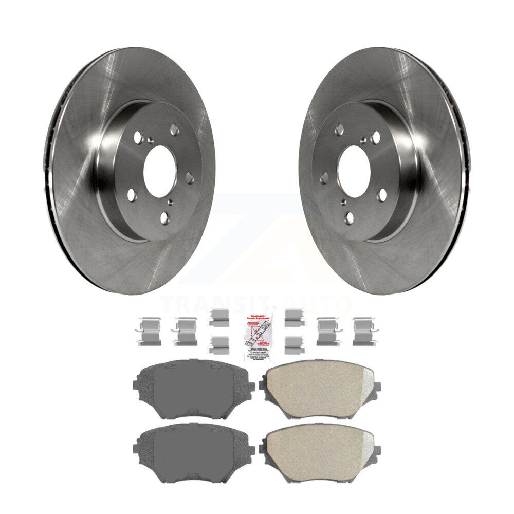 Disc Rotors and Ceramic Brake Pads Kit-K8A-104061 - Kit.bestparts.ca