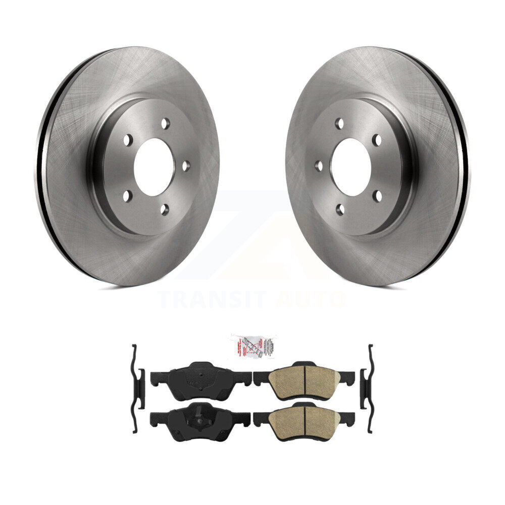 Disc Rotors and Ceramic Brake Pads Kit-K8A-104063 - Kit.bestparts.ca