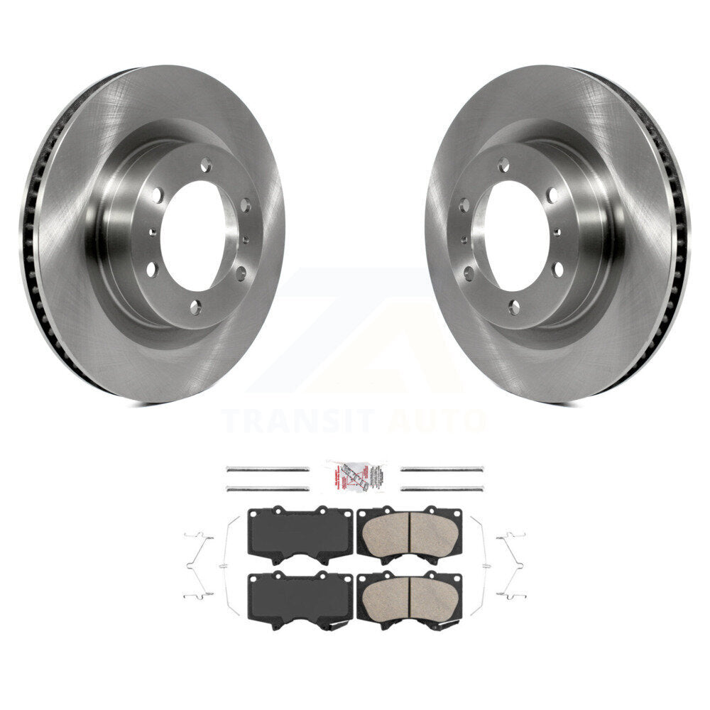 Disc Rotors and Ceramic Brake Pads Kit-K8A-104069 - Kit.bestparts.ca
