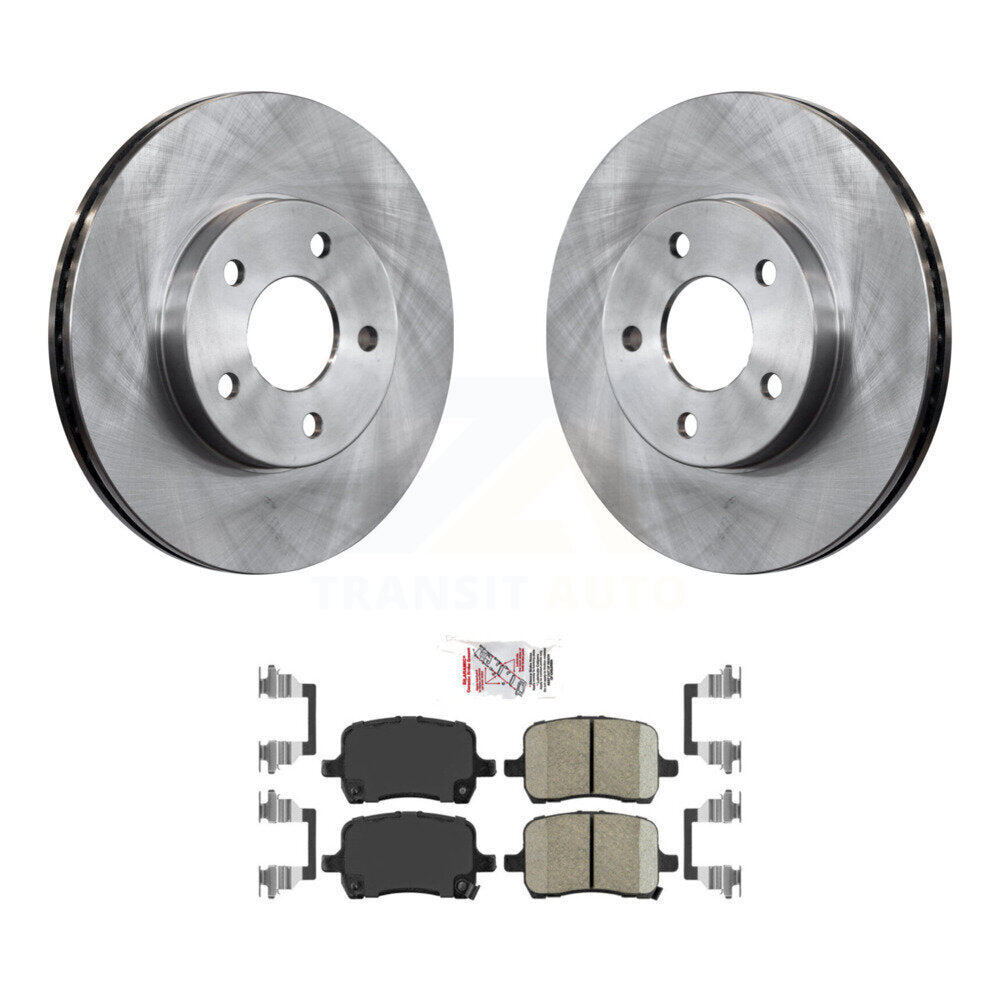 Disc Rotors and Ceramic Brake Pads Kit-K8A-104142