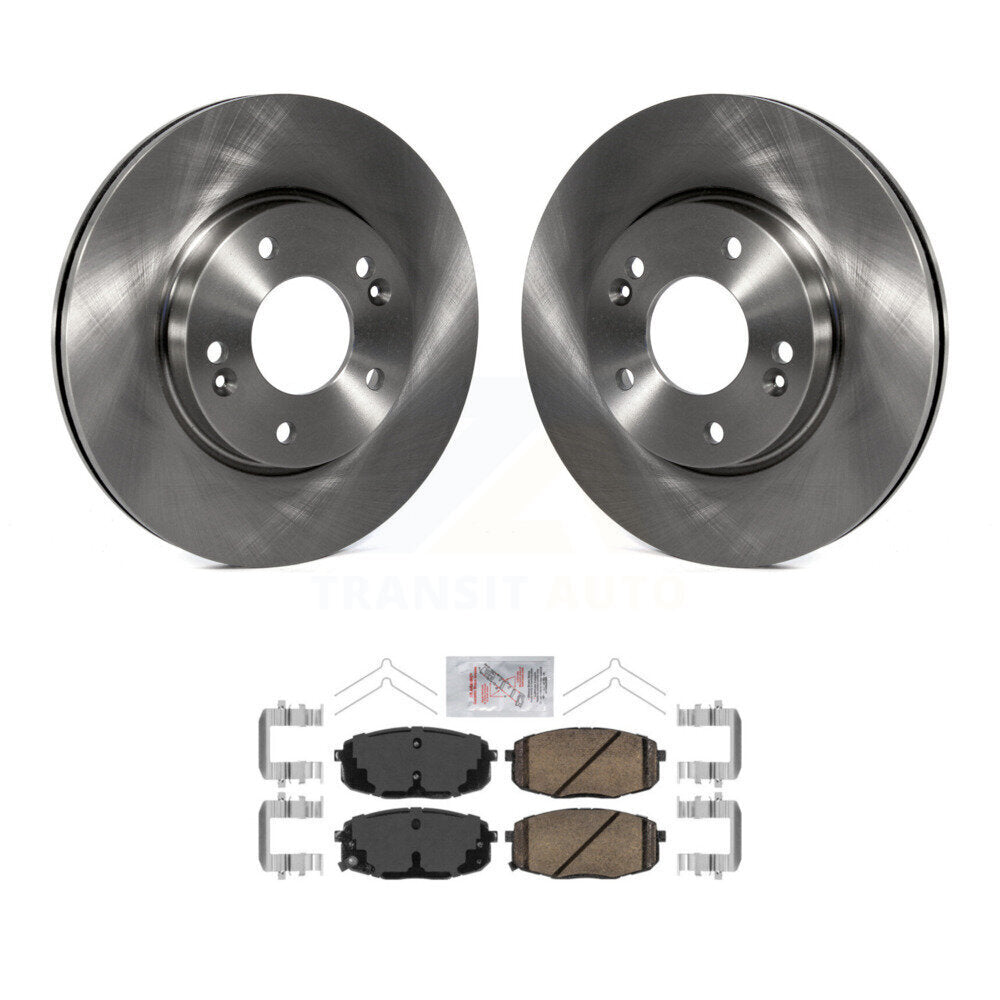 Disc Rotors and Ceramic Brake Pads Kit-K8A-104166 - Kit.bestparts.ca