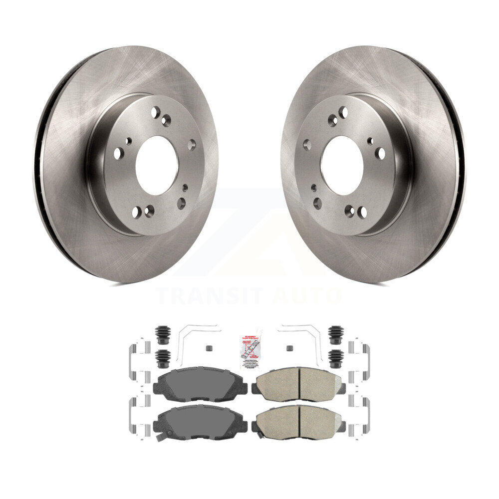 Disc Rotors and Ceramic Brake Pads Kit-K8A-104176 - Kit.bestparts.ca