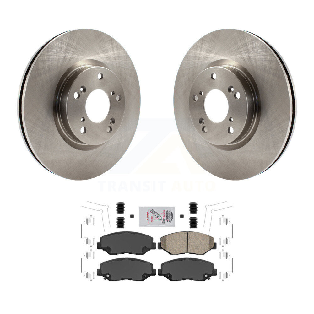 Disc Rotors and Ceramic Brake Pads Kit-K8A-104178 - Kit.bestparts.ca