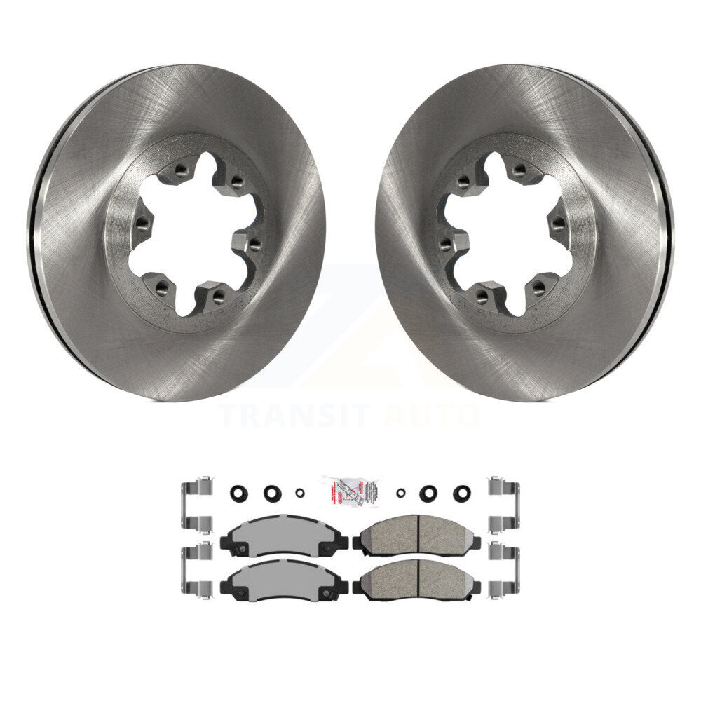 Disc Rotors and Ceramic Brake Pads Kit-K8A-104323 - Kit.bestparts.ca